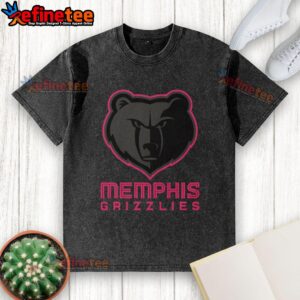 Premium Memphis Grizzlies highlight reel washed t-shirt featuring vibrant team colors and a stylish design.