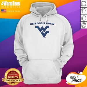 Alt Text: Awesome Rich Rodriguez Kelloggs Krew Hoodie featuring vibrant design and comfortable fit for fans and athletes.