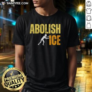 Hot Apbolish Ice Push Icon T-Shirt featuring a bold graphic design perfect for casual wear and ice push enthusiasts.