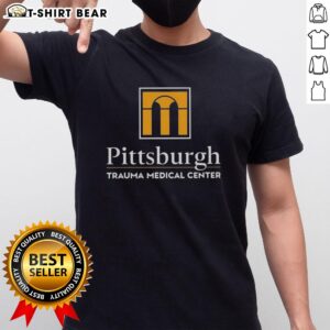 Nice Pittsburgh Trauma Medical Center logo T-shirt featuring a stylish design and vibrant colors for healthcare supporters.