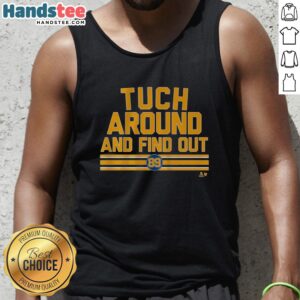Nice Alex Tuch Around and Find Out tank top featuring bold graphic design, perfect for sports fans and casual wear.
