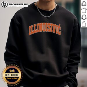 Nice Illinois Civic IL Balkan Ball Sweatshirt featuring a stylish design perfect for casual wear and events.
