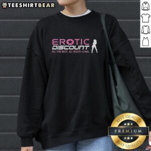 Premium erotic sweatshirt featuring bold design, perfect for all-night comfort and style, now on discount.