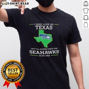 Awesome T-shirt featuring Seattle Seahawks logo, perfect for Texas fans showing their team spirit and pride.