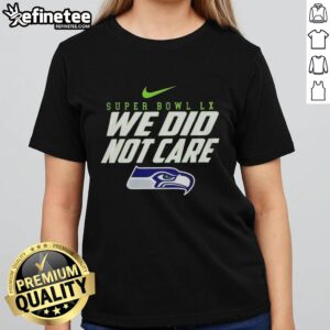 Premium 2026 Super Bowl LX Seattle Seahawks ladies tee featuring 'Let's Go Seattle Seahawks' design.