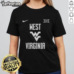 Premium West Virginia Mountaineers University Flying Logo NCAA T-Shirt - Image 3