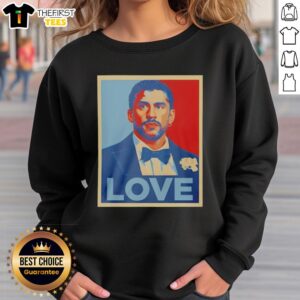 Official Bad Bunny Love Sweatshirt featuring a stylish design and vibrant colors, perfect for fans of the artist.