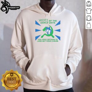 Nice Minnesota Timberwolves hoodie featuring 'Unite, You Have Nothing to Lose But Your Chains' motivational design.