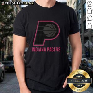 Premium Indiana Pacers Highlight Reel T-Shirt featuring team colors and graphics, perfect for fans and game-day wear.