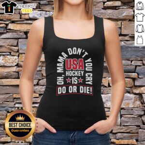 Top USA Hockey 'Do or Die' tank top featuring bold graphics, perfect for fans supporting their team in style.