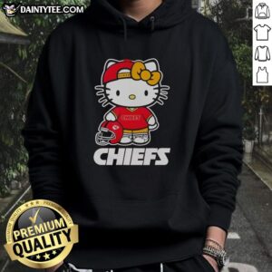 Awesome Kansas City Chiefs Hello Kitty 2026 NFL hoodie featuring a vibrant design perfect for fans and collectors.