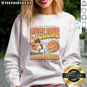 Good Cyclone WBB Max Collegiate Sweatshirt in vibrant colors, perfect for fans showcasing team pride and style.