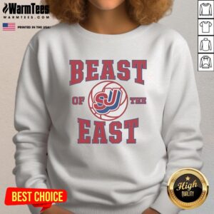 Original St. John's Basketball Beast Of The East T-Shirt - Image 5