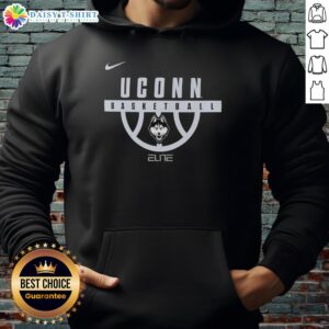 UConn Huskies Basketball Legend Hoodie featuring bold team logo and comfortable design for fans and players.