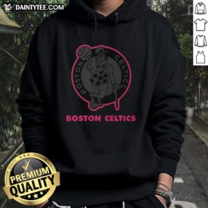 Premium Boston Celtics Highlight Reel Hoodie showcasing team logo and vibrant design for fans of NBA basketball.