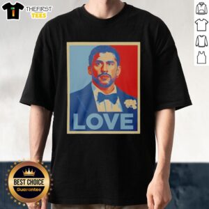 Official Bad Bunny Love T-Shirt featuring vibrant graphics and stylish design for fans of the popular artist.