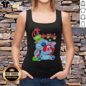 Alt Text: St. Patrick's Day tank top featuring a cute chick design and Chick-fil-A logo, perfect for festive celebrations.