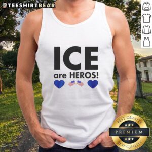 Good Ice Are Heroes flag tank top featuring a vibrant design, perfect for summer wear and expressing your support.