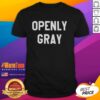 Awesome Adriannecurry Openly Gray T-Shirt featuring a stylish design, perfect for casual wear and expressing individuality.