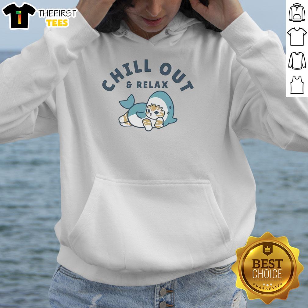 awesome-cat-mofusand-chill-out-and-relax-hoodie Awesome Cat Mofusand Chill Out and Relax Hoodie featuring a cozy design with a playful cat graphic for comfort lovers.