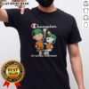 Alt Text: Awesome Charlie Brown and Snoopy 2025 CFP National Championship Miami Hurricanes T-Shirt design featuring vibrant colors.