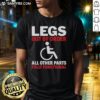 Alt Text: Awesome Legs Out Of Order T-Shirt featuring fun design, perfect for humor lovers and casual wear enthusiasts.