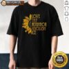 Awesome Love Thy Neighbor Abolish Ice Sunflower T-Shirt design featuring vibrant sunflowers and a bold message.