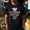 Alt Text: Awesome Pittsburgh Pipers 1967-68 ABA Champions trophy t-shirt featuring vintage design and team graphics.