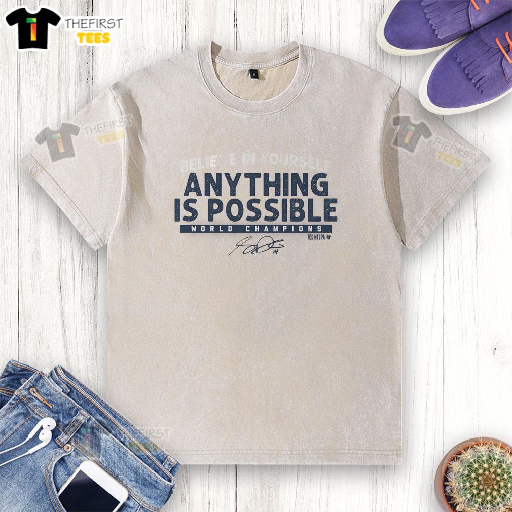 awesome-sam-darnold-anything-is-possible-washed-t-shirt Alt Text: Awesome Sam Darnold Anything Is Possible washed t-shirt showcasing a bold design and vibrant colors for fans.