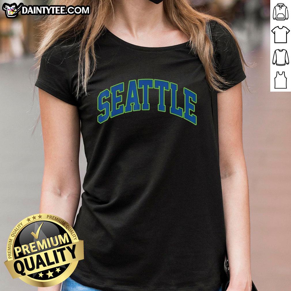 awesome-vintage-seattle-school-spirit-go-seattle-love-ladies-tee Awesome vintage Seattle school spirit ladies tee showcasing 'Go Seattle Love' design in vibrant colors.