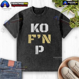 Awesome Ko Fn P Washed T-Shirt in vibrant colors, perfect for casual wear and stylish outfits.