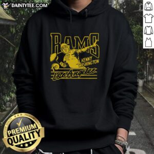 Awesome Los Angeles Rams Kenny Washington hoodie featuring bold team colors and logo, perfect for fans and game day wear.