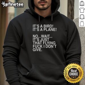 Stylish 'Flying F*ck I Don't Give' hoodie featuring a bold graphic, perfect for casual wear and making a statement.