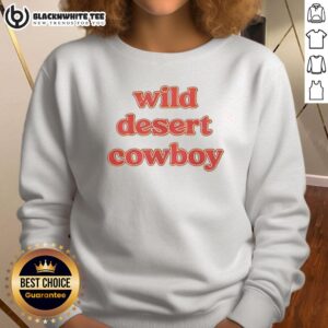 Awesome Rob Rausch The Traitors Wild Desert Cowboy Sweatshirt featuring a vibrant design and cozy fit for fans.