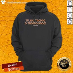Awesome Tu Ami Troppo o Troppo Poco by Paolo Sorrentino hoodie featuring stylish design and vibrant colors.