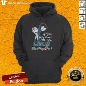 Good Betty Philadelphia Eagles football fan graphic on a game day hoodie, perfect for showing team spirit.