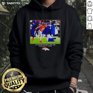 Top Jaquan McMillian Denver Broncos Football 2026 NFL Hoodie, showcasing team colors and logo in stylish design.