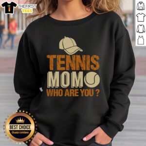 Awesome Tennis Mom sweatshirt featuring a stylish design perfect for supportive tennis parents.