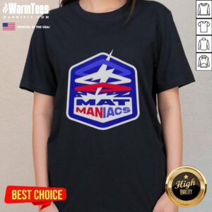 Nice The Nerd Closet Mat Maniacs Ladies Tee featuring a stylish design for fans of quirky and fun apparel.