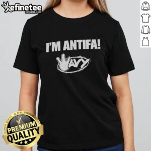 Premium Im Antifa Kyle Ladies Tee featuring bold graphic design and comfortable fit for stylish activism.