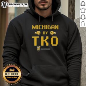 Alt Text: Original Michigan By TKO Jon Rothstein hoodie featuring a classic design, perfect for fans and casual wear.