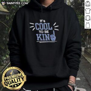 Alt Text: Hot Minnesota Vikings It's Cool to Be King hoodie showcasing team spirit and stylish design for fans.