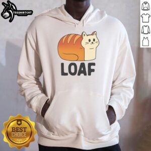 Cozy Original Cat Loaf Hoodie featuring a playful cat loaf design, perfect for cat lovers and comfy fashion enthusiasts.