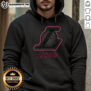 Hot Los Angeles Lakers Highlight Reel Hoodie featuring bold team graphics and vibrant colors, perfect for fans.