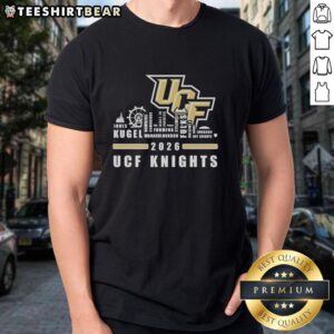 Good 2026 UCF Knights t-shirt featuring city skyline and all team names, perfect for fans supporting UCF Knights.