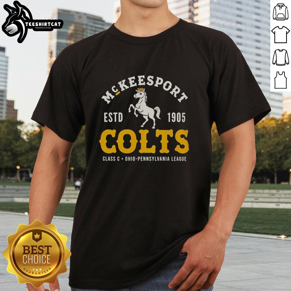 funny-mckeesport-colts-baseball-1905-classic-c-ohio-pennsylvania-league-t-shirt-1 Funny Mckeesport Colts Baseball 1905 Classic C T-Shirt showcasing vintage baseball design from Ohio Pennsylvania League.