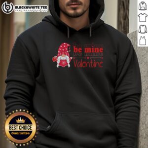 Valentine's Day hoodie featuring a cute gnome with a love heart, perfect for expressing love this Valentine's Day.