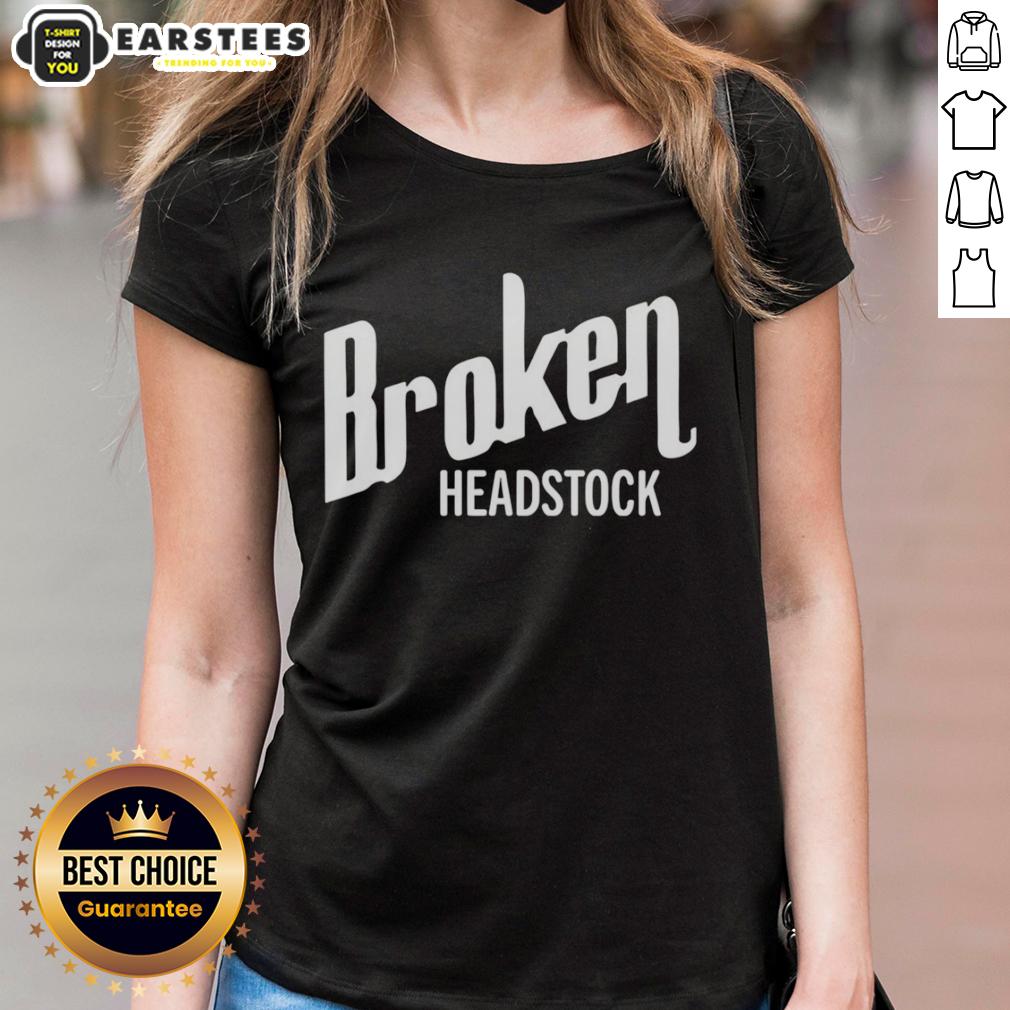 good-broken-headstock-ladies-tee Good Broken Headstock Ladies Tee featuring a stylish design and comfortable fit for guitar enthusiasts and fashion lovers.