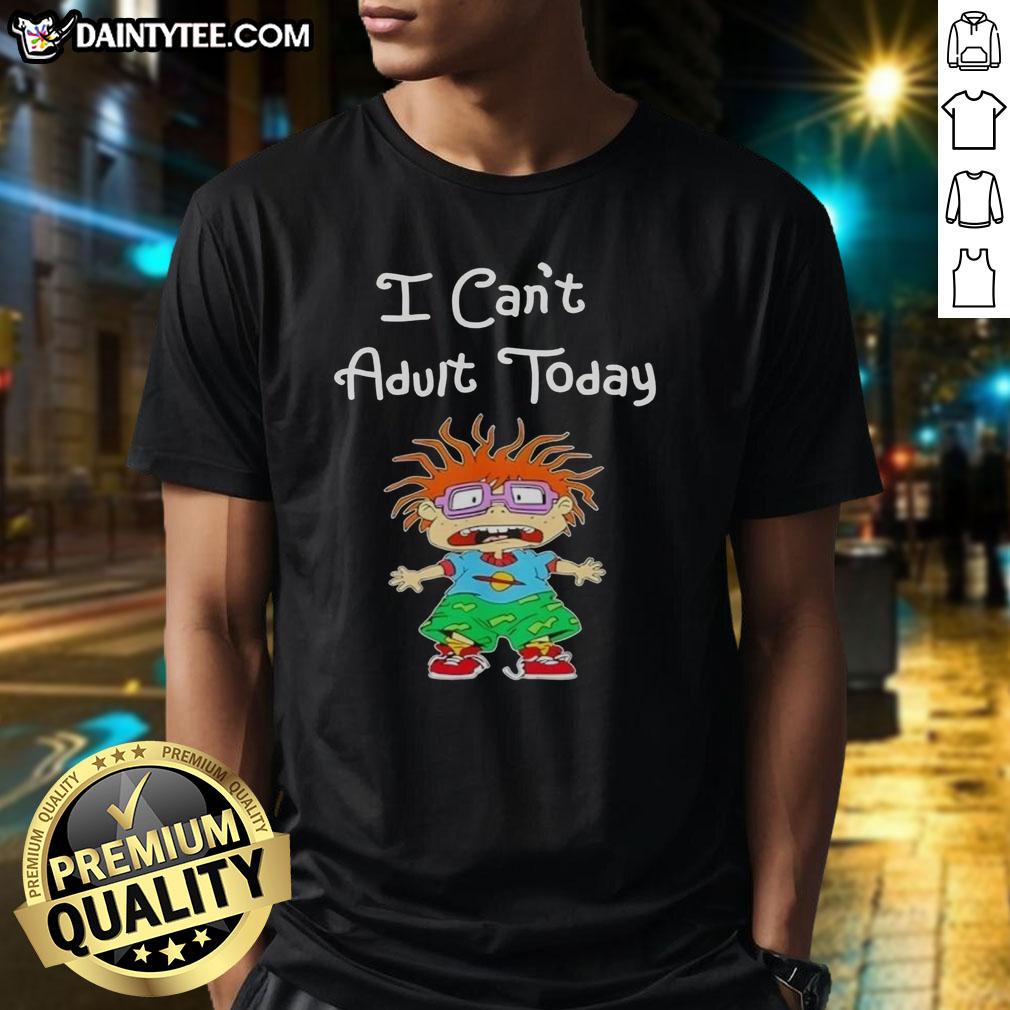 good-chuckie-finster-i-cant-adult-today-t-shirt-1 Good Chuckie Finster 'I Can't Adult Today' T-Shirt featuring a playful design for fans of Rugrats and humorous apparel.