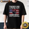 Funny 'There's No Crying in Wiffleball' Player T-Shirt featuring a playful design perfect for wiffleball enthusiasts.